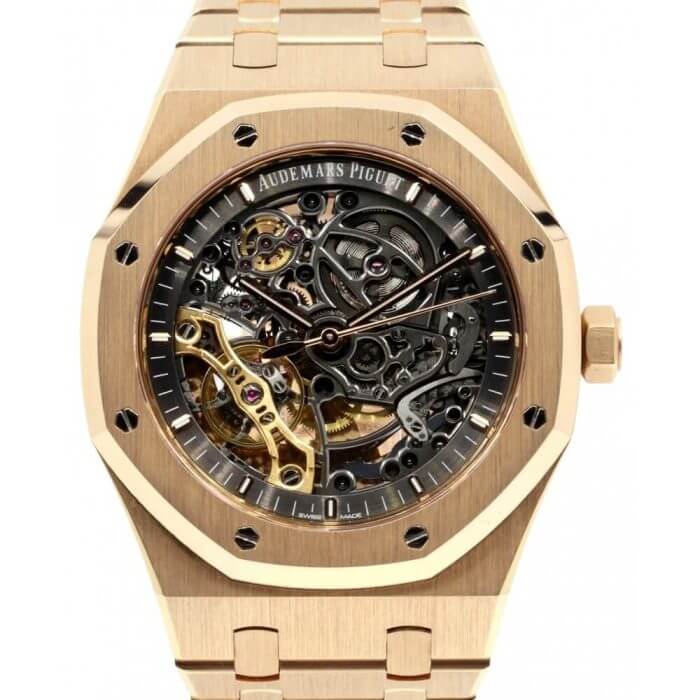 Ap Royal Oak Offshore Skeleton 41MM Rose Gold | Best Edition Watch Openworked
