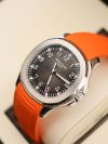 Patek Philippe Aquanaut 40MM Black Embossed Date Stainless Steel with Rubber Strap - Image 7