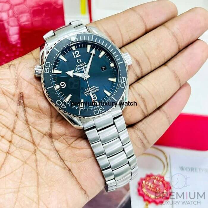 Omega 42MM Planet Ocean Seamaster Co-Axial Watch - Image 7