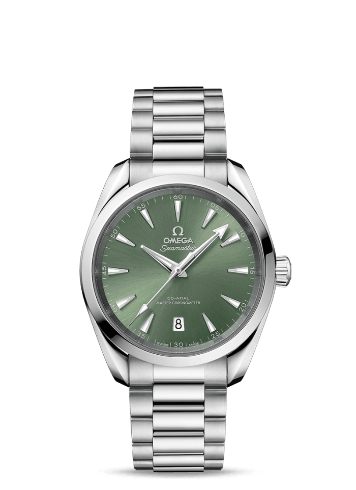 Omega seamaster aqua terra green 150m Co-Axial Master Chronometer 38 MM Men’s Wrist Watch - Image 2
