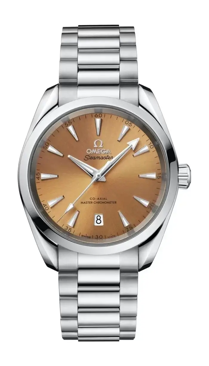 Omega seamaster aqua terra orange 150m Co-Axial Master Chronometer 38 MM Men’s Wrist Watch - Image 3