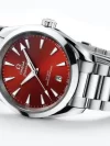 Omega Aqua Terra 38MM Seamaster 150m Co-Axial Master Chronometer  Red Dial Men’s Wrist Watch - Image 2
