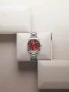 Omega Aqua Terra 38MM Seamaster 150m Co-Axial Master Chronometer  Red Dial Men’s Wrist Watch - Image 4