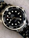 Omega Seamaster 300m Black Co-Axial Master Chronometer 42mm Black Dial & Black Belt Men’s Watch - Image 2