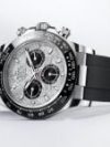 Rolex daytona white gold meteorite dial Cosmograph Daytona 40 Watch Black Index Dial Black Oysterflex Strap Watch 116519LN - Image 3
