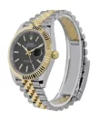 Rolex Datejust 41 Black Dial Gold Replica Watch For Men - Image 2