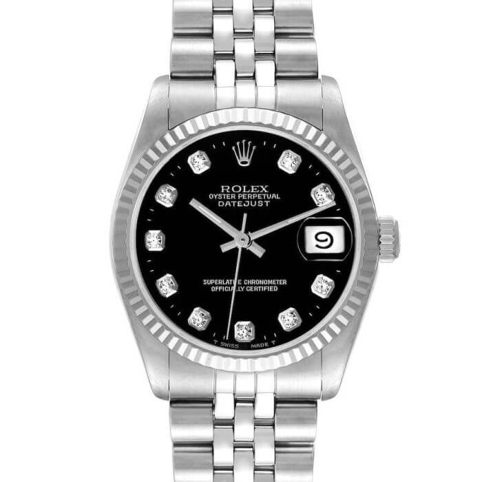 Rolex Oyster Perpetual Datejust 33mm Women Replica Watch
