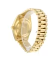 Rolex Oyster Perpetual DayDate Silver & Gold Fluted Bezel Roman Dial & President Bracelet 228238 - Image 4