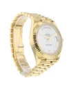 Rolex Oyster Perpetual DayDate Silver & Gold Fluted Bezel Roman Dial & President Bracelet 228238 - Image 5
