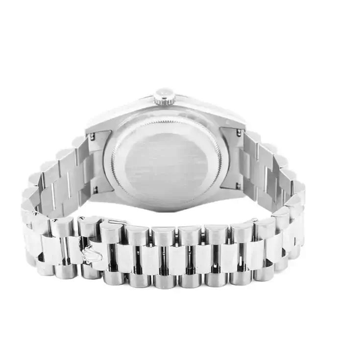 Rolex DayDate White Gold Blue Dial 228239 Blurp 41MM Luxury Watch - Image 5