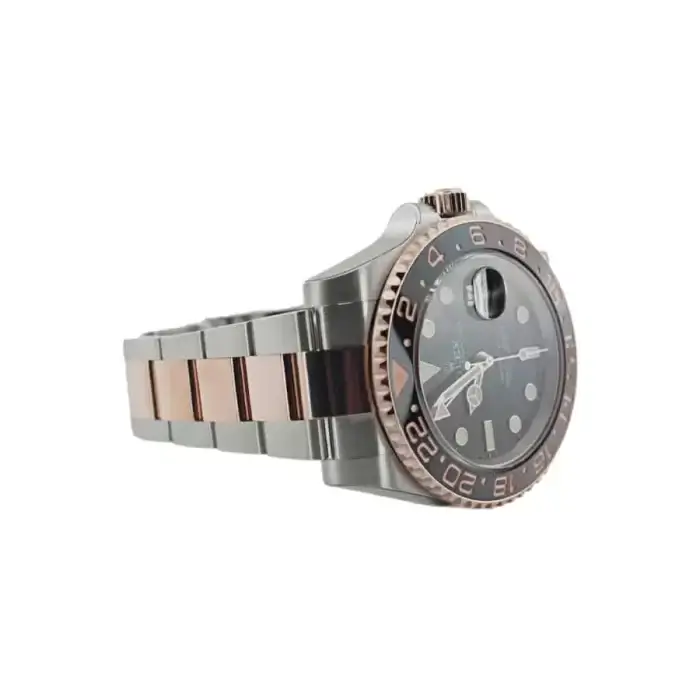 Rolex GMT-Master II Root Beer Rose Gold/Steel Black 40MM Dial Black/Brown Ceramic Bezel 126711CHNR - Image 5