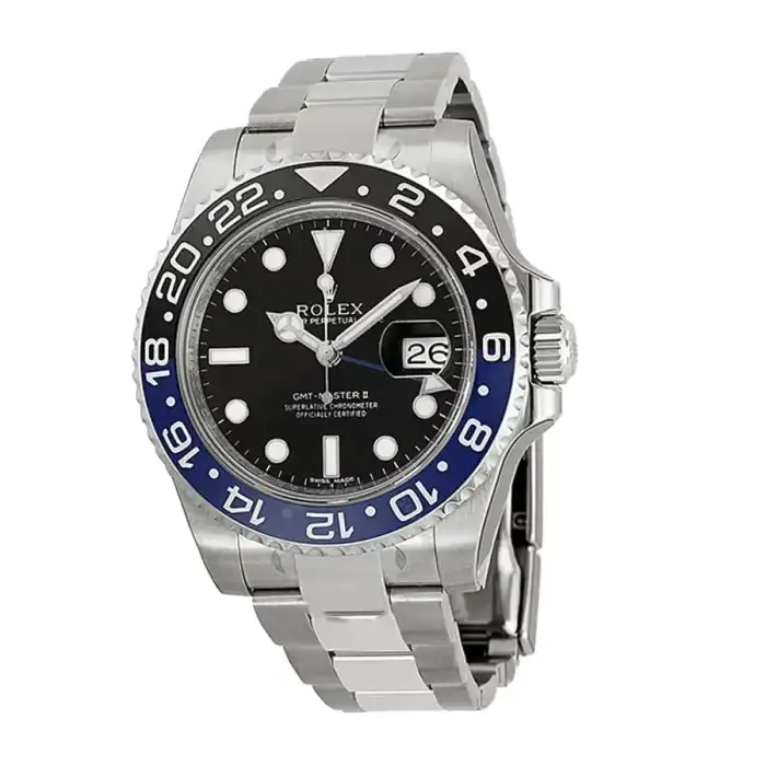 Rolex GMT Master II Batman Stainless Steel 40MM Black Dial & Blue/Black Ceramic Bezel Oyster Bracelet 126710BLNR - Image 2