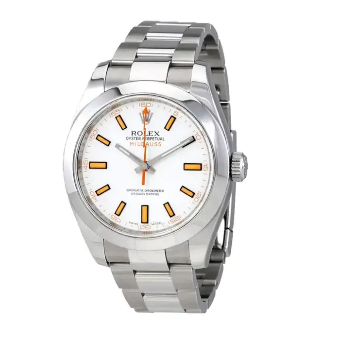 Rolex Milgauss White Dial 40MM Automatic Men’s Watch 116400 - Image 2
