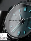 Rolex Oyster Perpetual 36MM Blue Turquoise Index Dial & Smooth Domed Bezel Oyster Bracelet Watch 126000 - Image 6