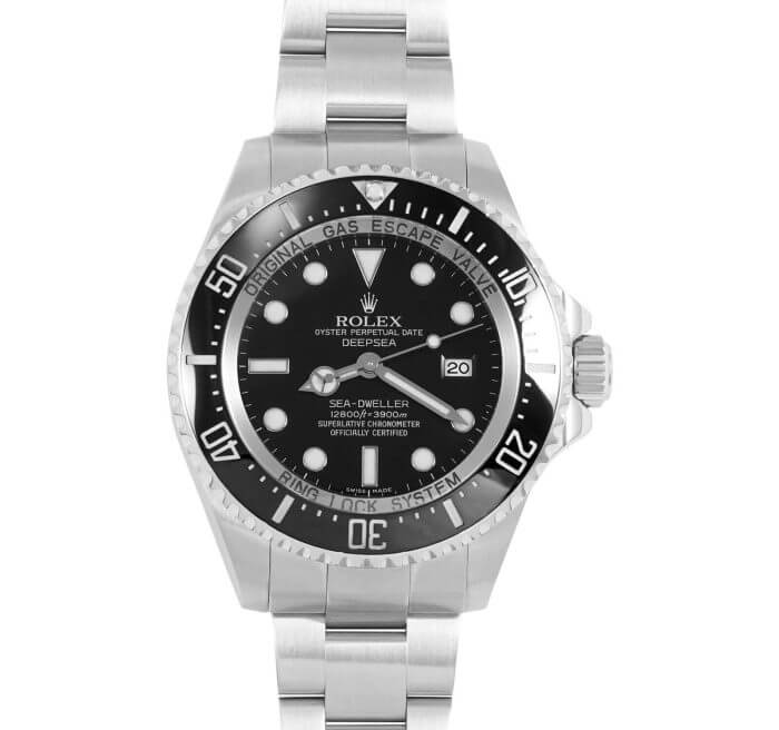 Rolex Sea Dweller Black Dial Deepsea 44 Stainless Steel Men's Watch 116660 - Image 10