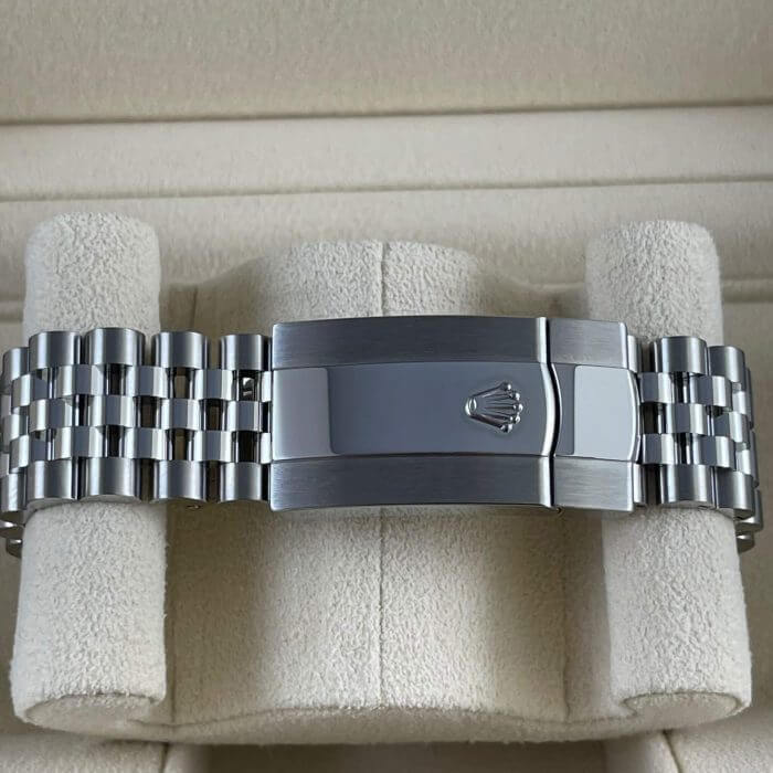 Rolex Sky Dweller White Gold 42MM White Dial Bezel Steel Jubilee Men's Watch 326934 - Image 8