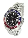 Rolex Gmt ii Pepsi Steel Black Dial & Red/Blue Ceramic Bezel Jubilee Bracelet 126710BLRO - Image 2